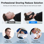 DreamQuiet Anti-Snorke Fascia | Supporto Confortevole per un Sonno Più Tranquillo