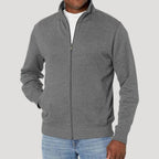 Chaqueta ligera de primavera para hombre con cremallera – informal y versátil para todos los días