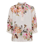 Melisande Bluse med Unikt Print
