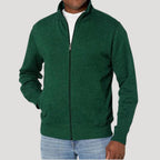 Chaqueta ligera de primavera para hombre con cremallera – informal y versátil para todos los días