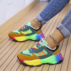 Sneakers Donna con Stampa e Suola Ammortizzata – Comfort e Supporto per Ogni Giorno