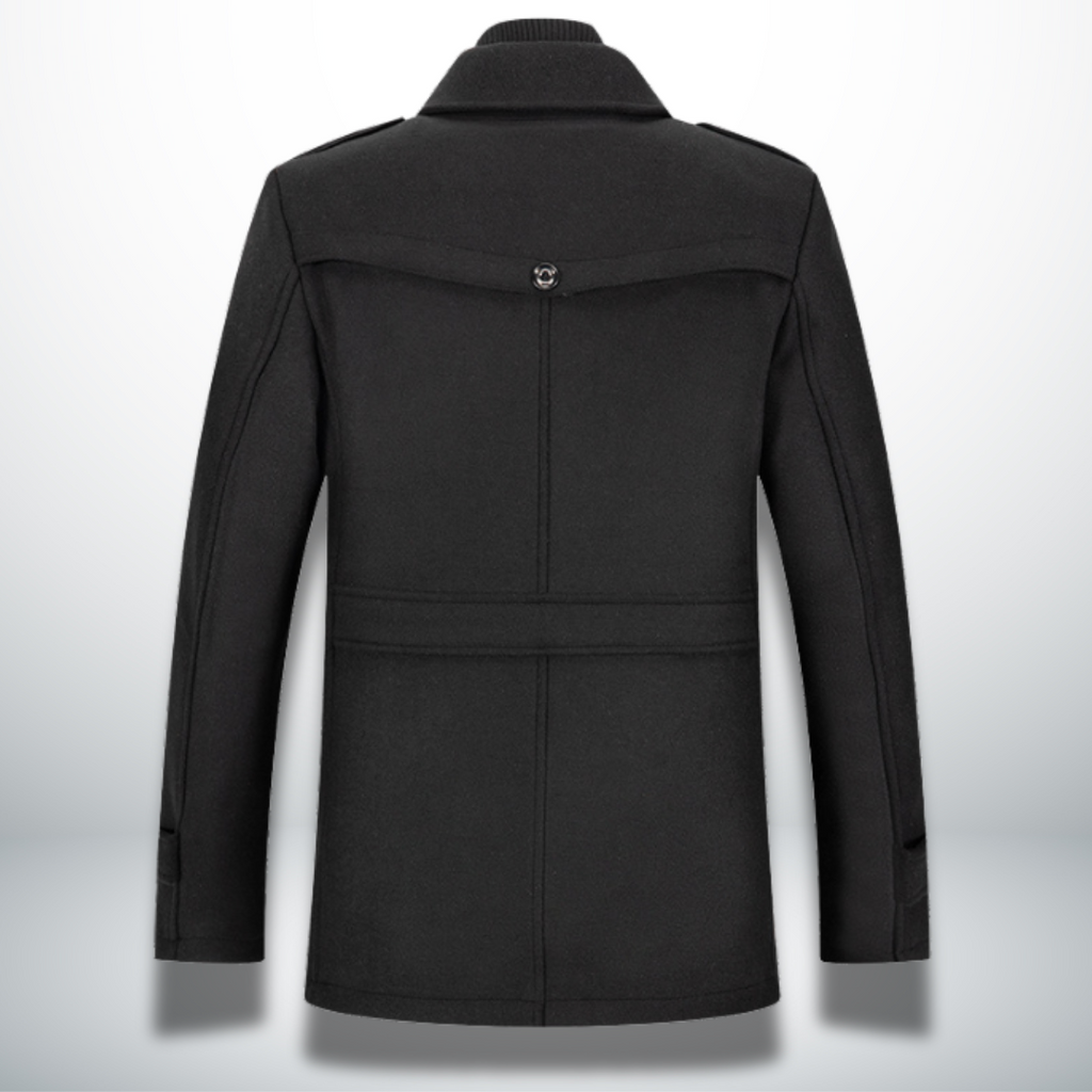 Cappotto Uomo Elegante con Bottoni