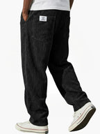 Pantaloni Uomo in Velluto a Coste con Coulisse