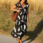 Abito Estivo V-Scollo Silhouette Flattering
