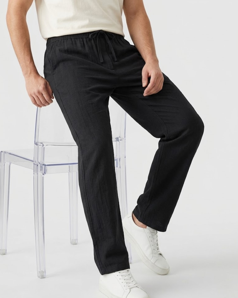 Pantaloni Uomo Lorenzo in Lino