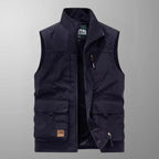 Chaleco cargo outdoor de hombre con múltiples bolsillos