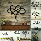 Arte da Parete in Ferro con Cuore Infinito - InfiniteHeart