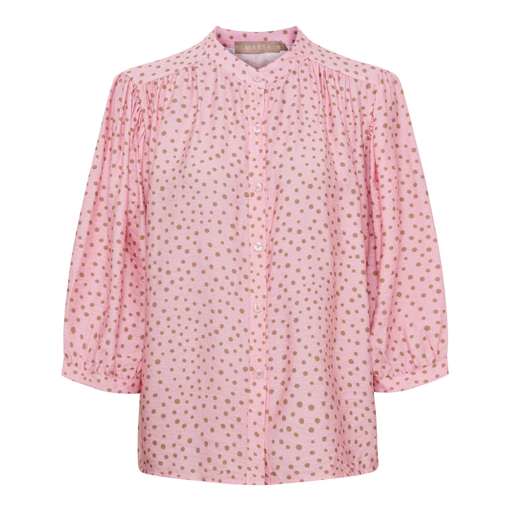 Destiny Bluse med Prikker