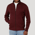 Chaqueta ligera de primavera para hombre con cremallera – informal y versátil para todos los días
