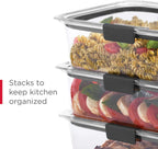 Set di Contenitori Alimentari Ermetici da 44 Pezzi Senza BPA