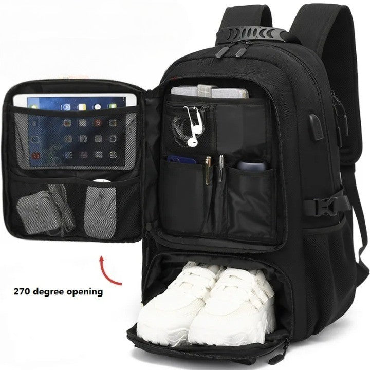 UrbanTrail Zaino con Porta USB e Grande Capacità (50-80L)