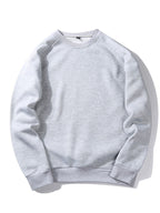 Sudadera básica para hombre con cuello redondo y mangas raglán - Corte cómodo y estilo informal