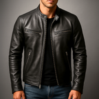 Giacca Uomo Vintage in Vera Pelle