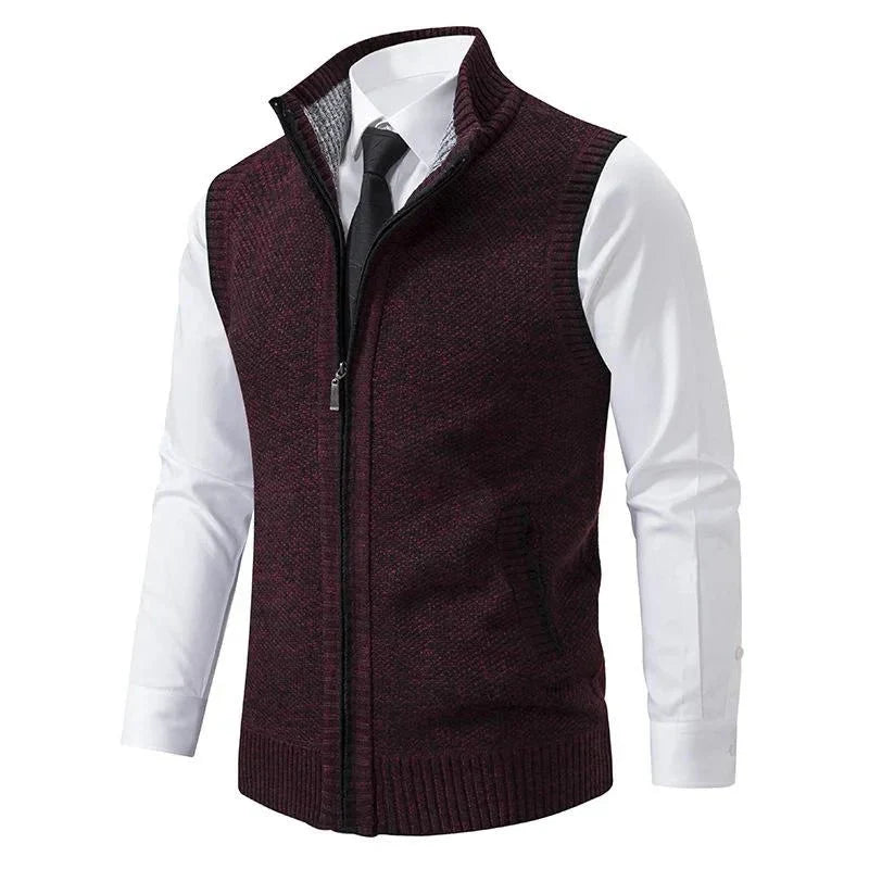 ANFINITE – Gilet da Uomo con Zip | Caldo, Leggero e Confortevole