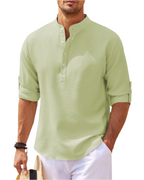 Polo a Maniche Lunghe da Uomo – Eleganza e Comfort Senza Tempo
