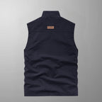 Chaleco cargo outdoor de hombre con múltiples bolsillos