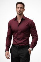 Camicia da Uomo Slim Silhouette Eleganza Classica