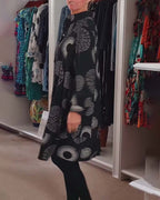 Casual Kjole Geometrisk Print Moderne Stil