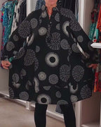 Casual Kjole Geometrisk Print Moderne Stil