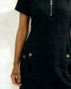 Abito Elegante con Zip ANFINITE Lina