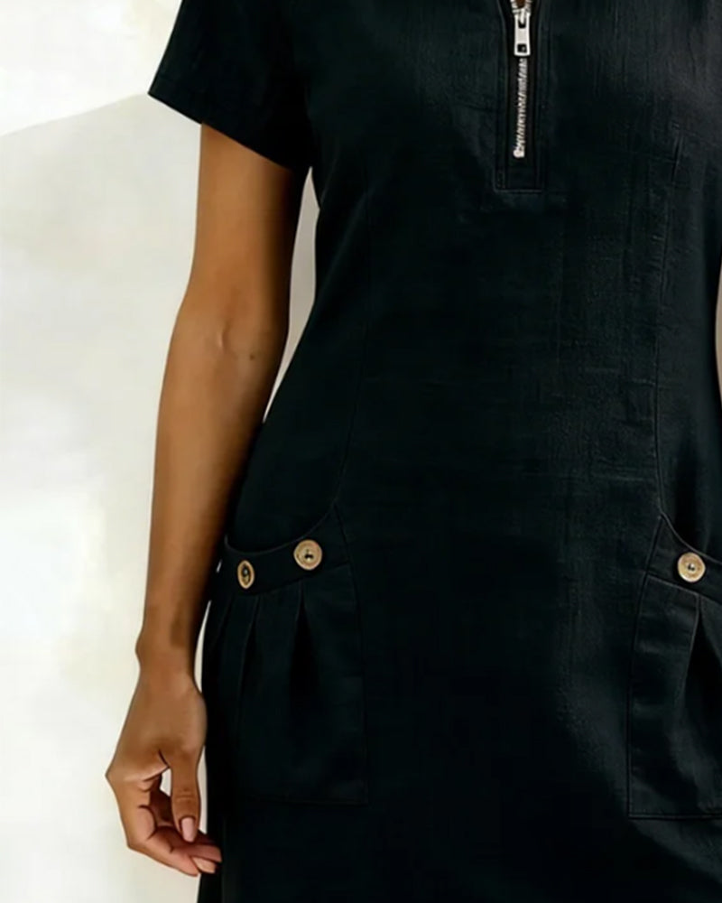 Abito Elegante con Zip ANFINITE Lina