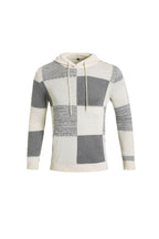Cardigan Uomo Testurizzato con Zip Integrale e Collo Alto