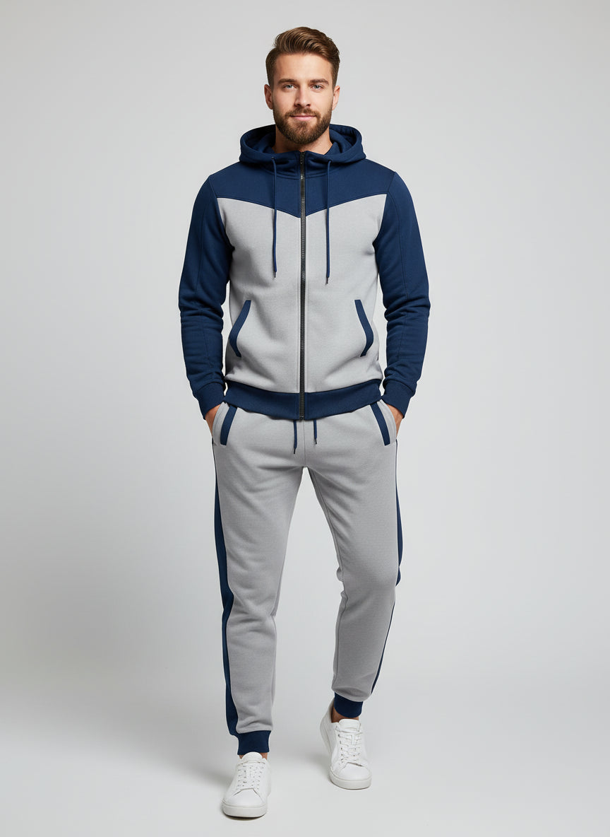 ANFINITE – Performance 2-delt Træningsdragt | Komfortabel & Åndbar Sportspasform