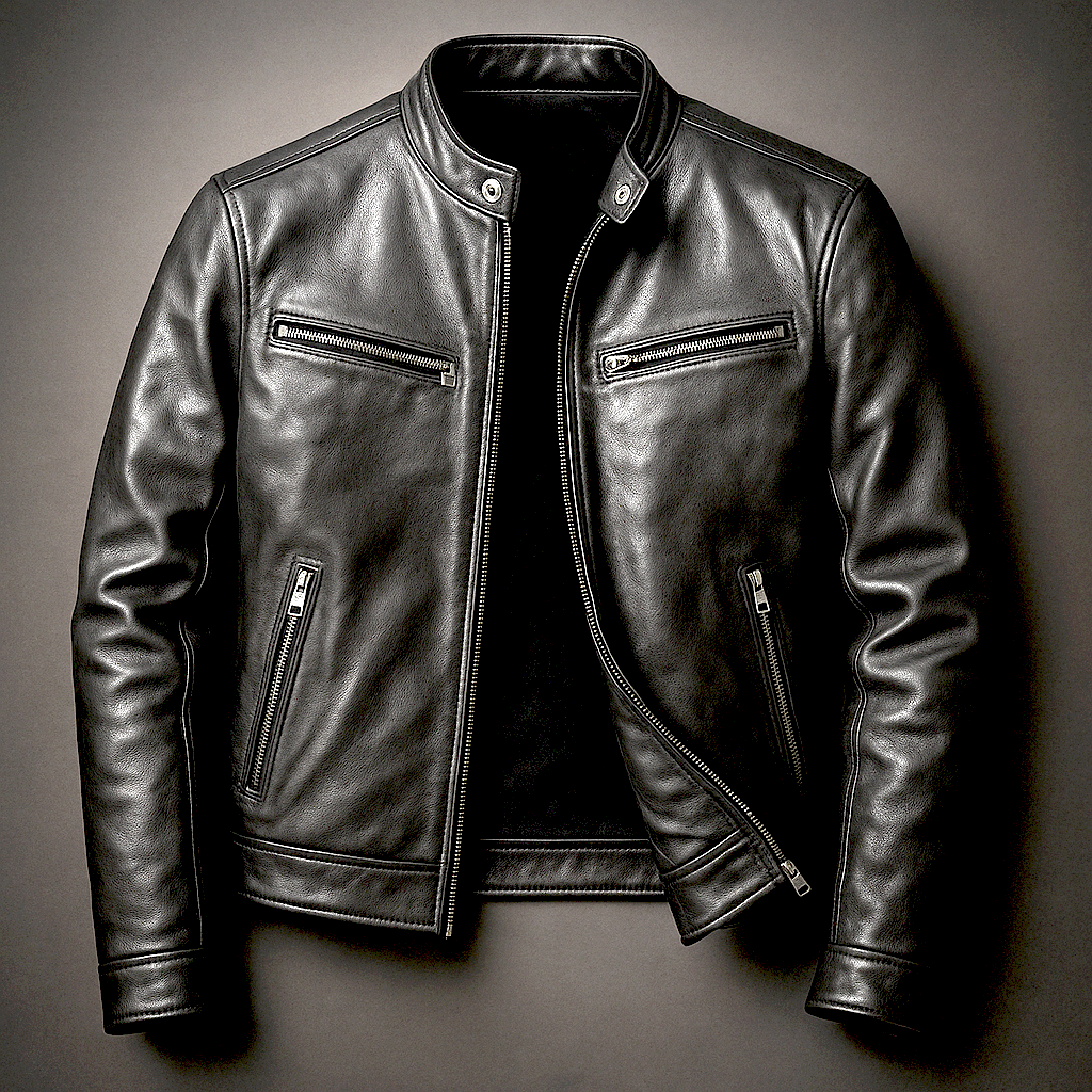 Giacca Uomo Vintage in Vera Pelle