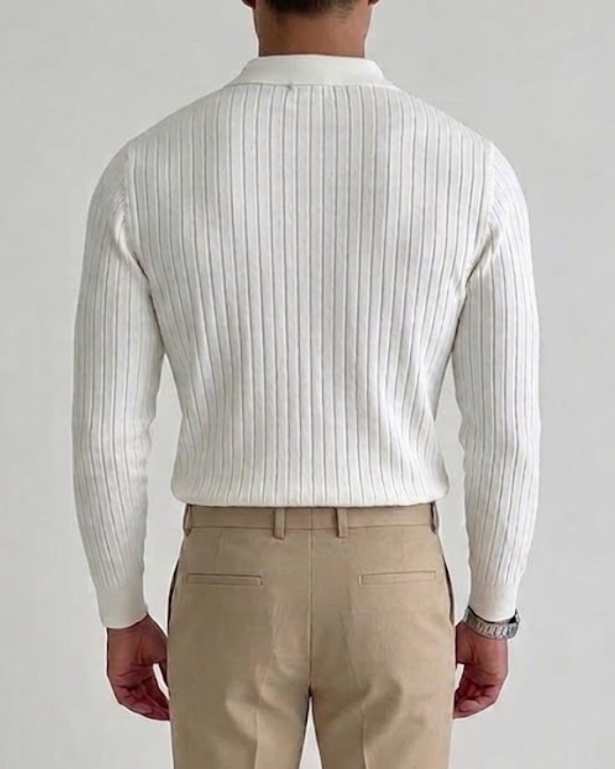 Polo Uomo Fred in Maglia a Costine