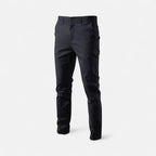 Pantaloni Chino Uomo in Misto Cotone dal Taglio Sartoriale