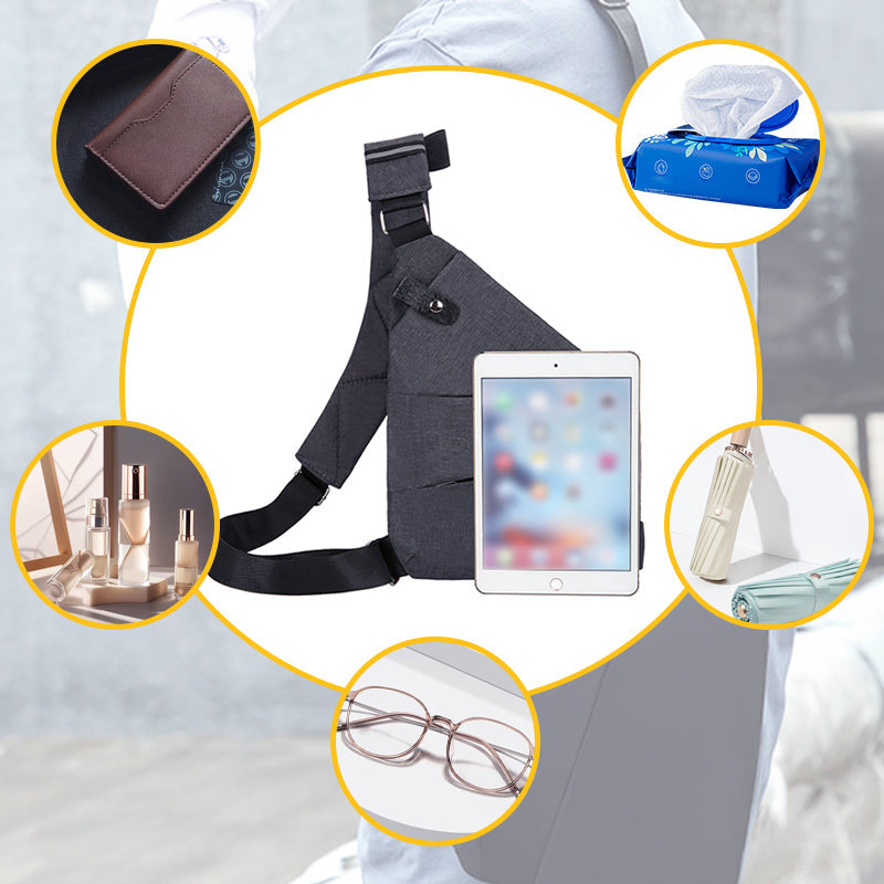 Skuldertaske med Tyverisikring | Rejse- & Outdoor Taske