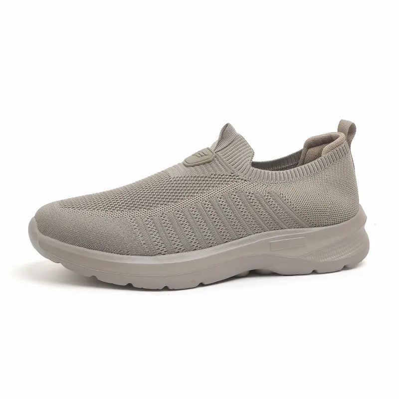 Sneakers Uomo Slip-On in Mesh Traspirante