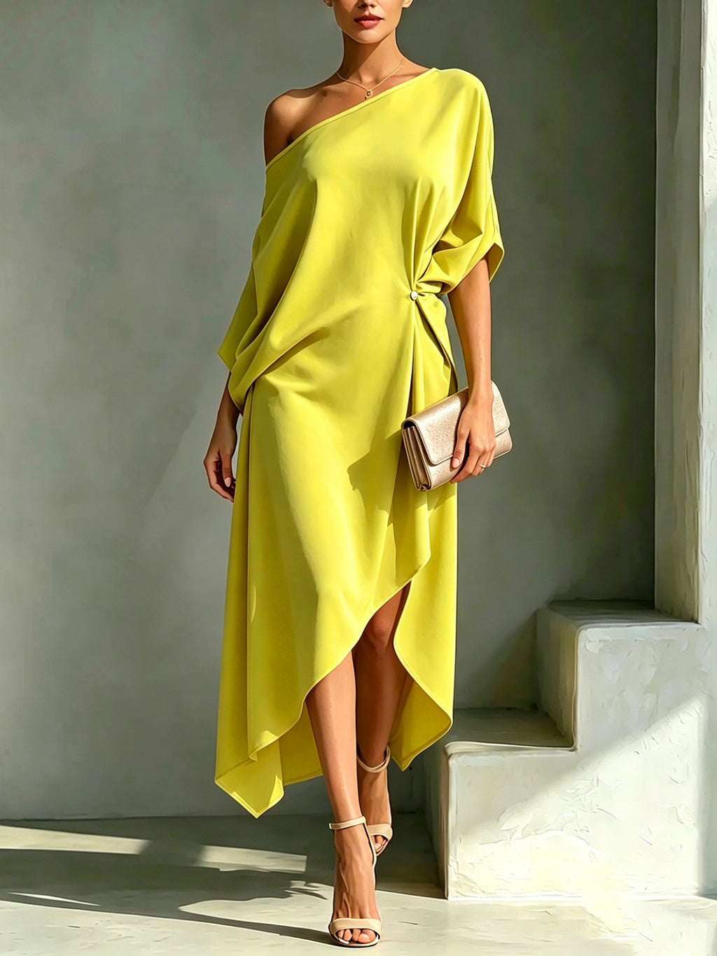 Abito Elegante Asimmetrico ANFINITE Giulia