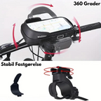 ANFINITE – Supporto per Telefono da Bici Impermeabile | Rotazione a 360° & Montaggio Antishock