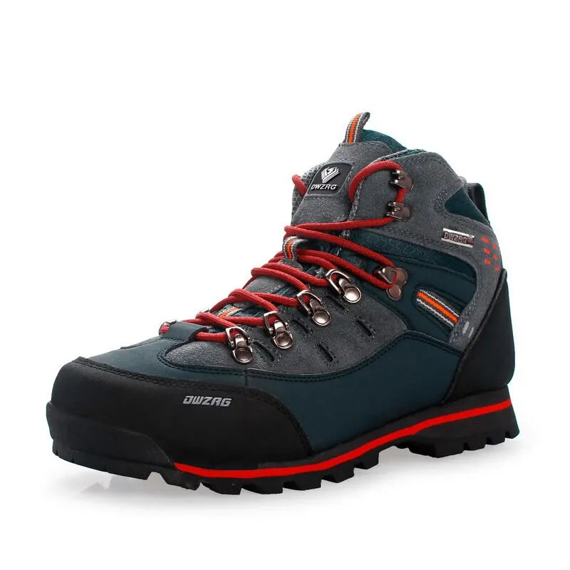 Scarpe Trekking Uomo Alte – Scarponcini da Montagna Robusti con Suola Antiscivolo