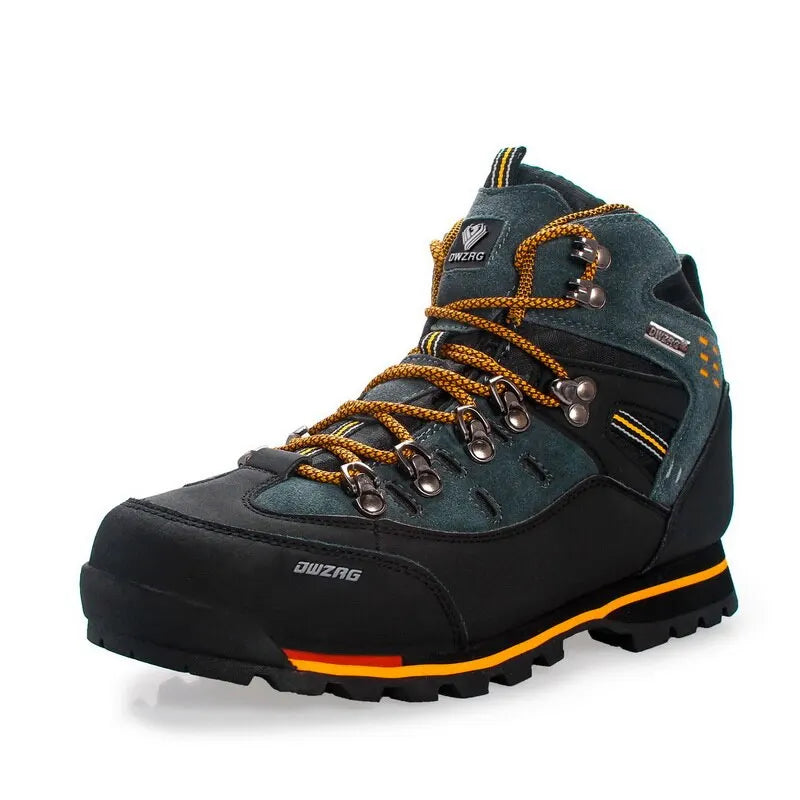 Scarpe Trekking Uomo Alte – Scarponcini da Montagna Robusti con Suola Antiscivolo