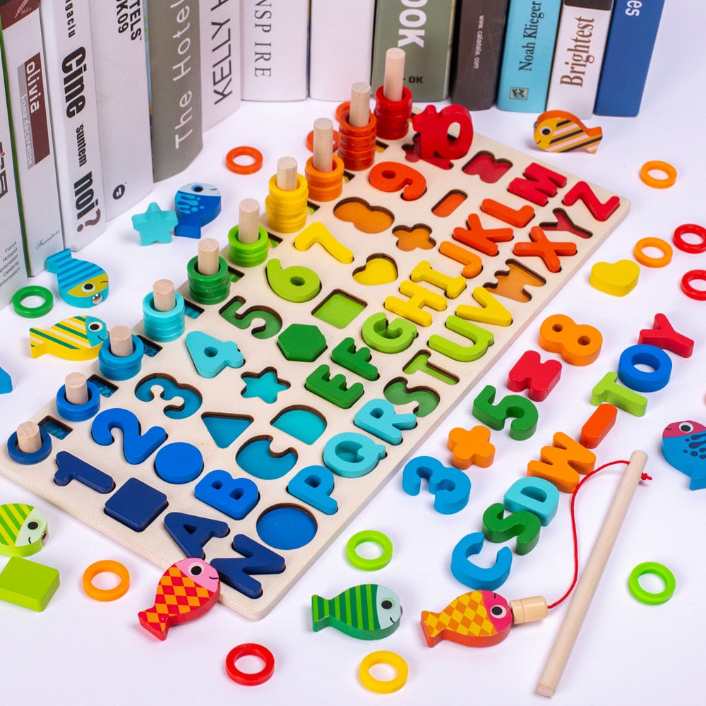 Tavolo Educativo Montessori in Legno