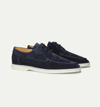 Chaussures casual homme en daim à lacets