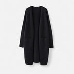 Cardigan Lungo Donna Aperto in Maglia – Eleganza Senza Tempo e Comfort Raffinato