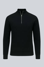 ANFINITE - Herre Half-Zip Striktrøje med Høj Krave