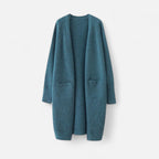 Cardigan Lungo Donna Aperto in Maglia – Eleganza Senza Tempo e Comfort Raffinato