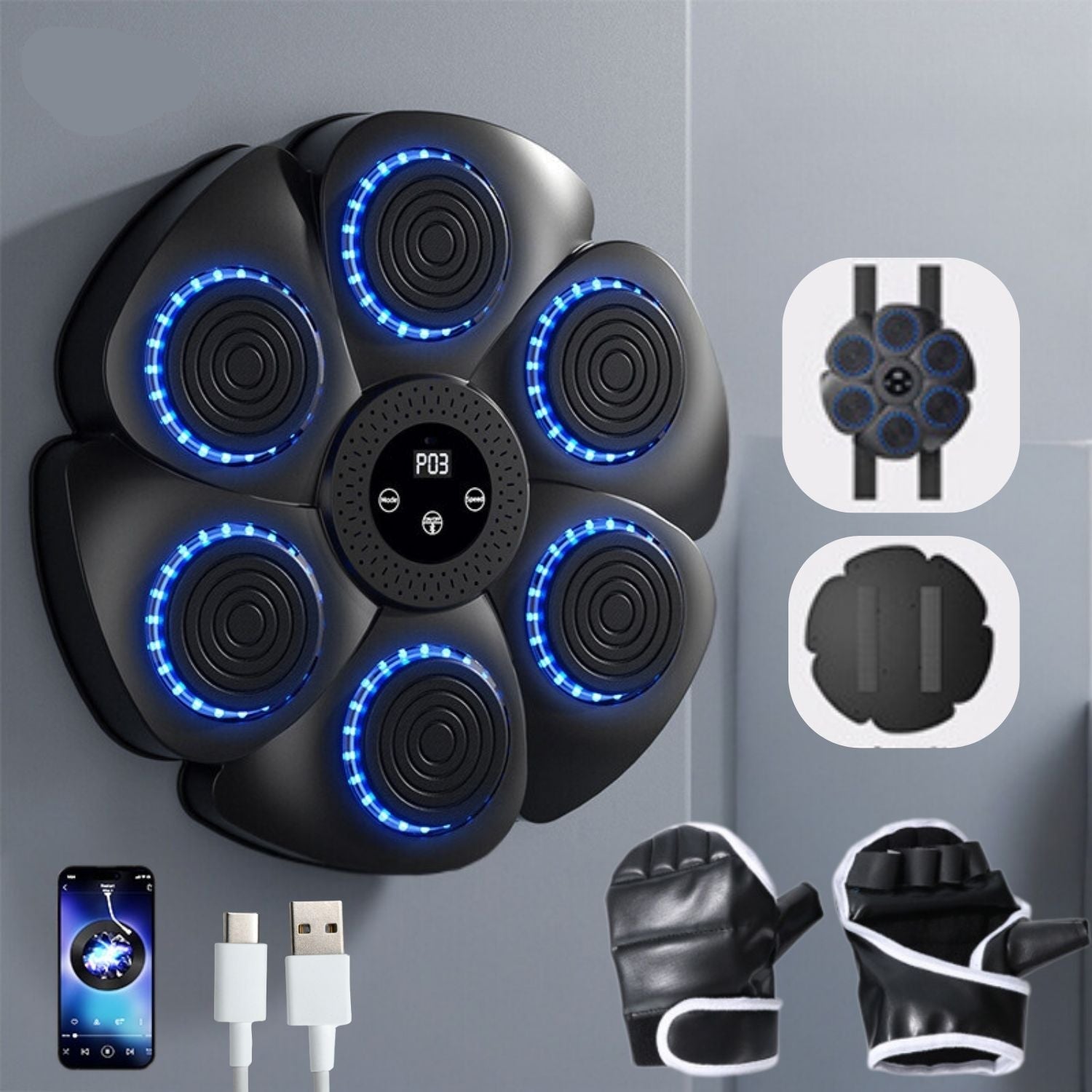PunchTech Interaktiv Smart Boksemaskine