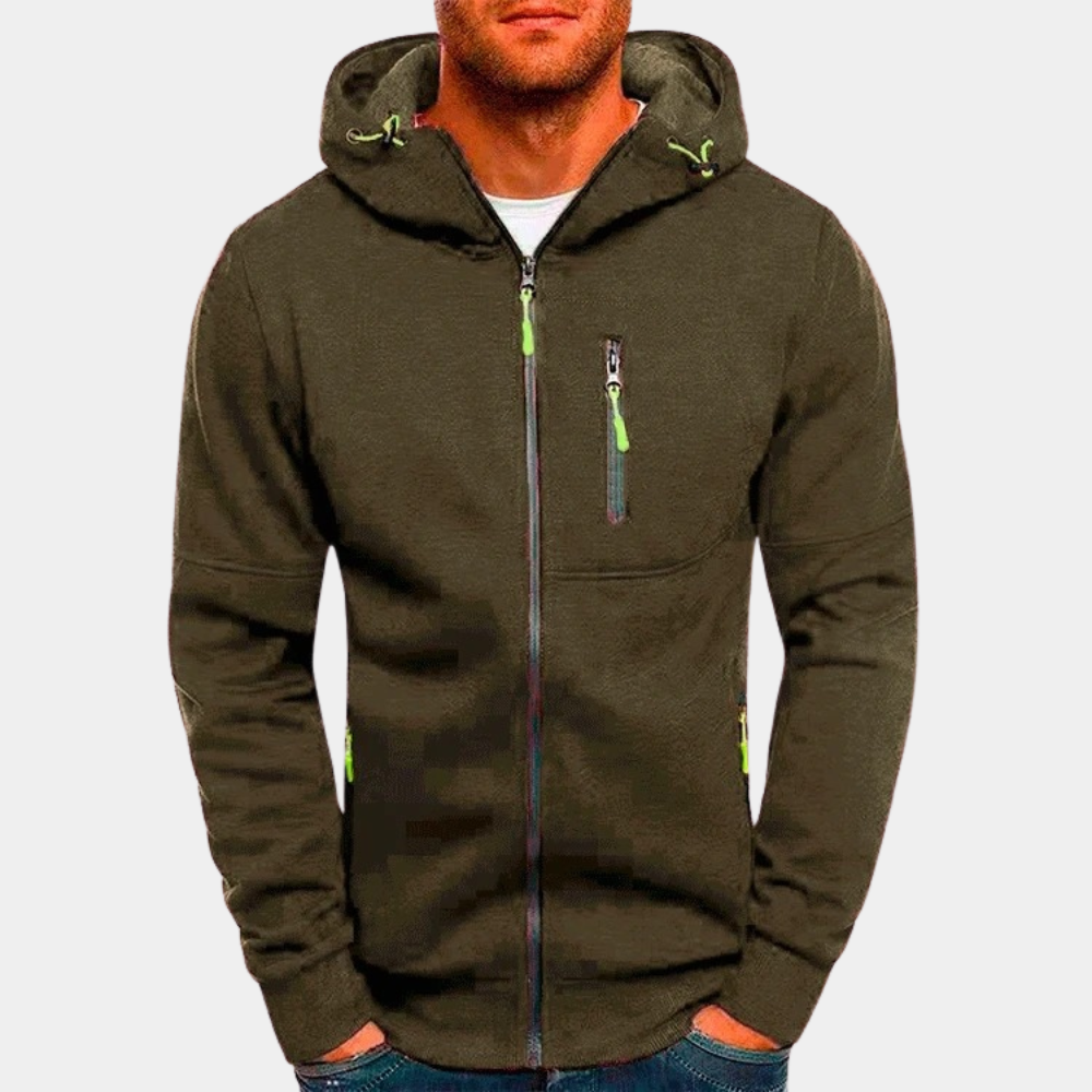 Felpa Uomo con Zip ANFINITE