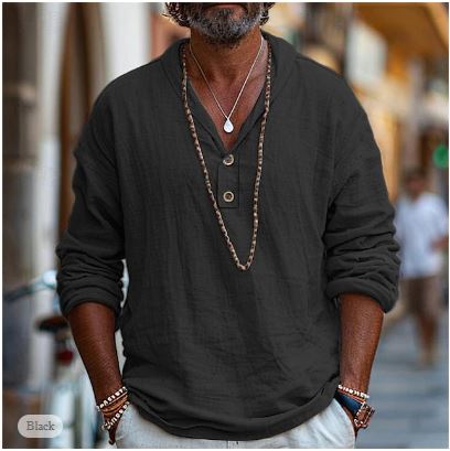 Camicia Uomo Premium in Lino