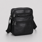 Sac à bandoulière en véritable cuir ANFINITE