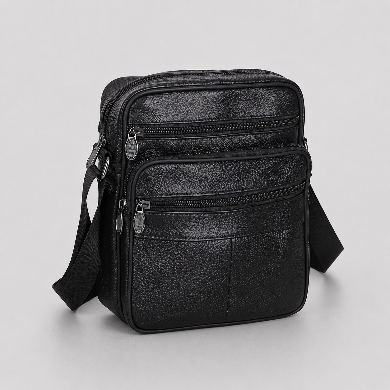 Sac à bandoulière en véritable cuir ANFINITE
