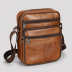 Sac à bandoulière en véritable cuir ANFINITE