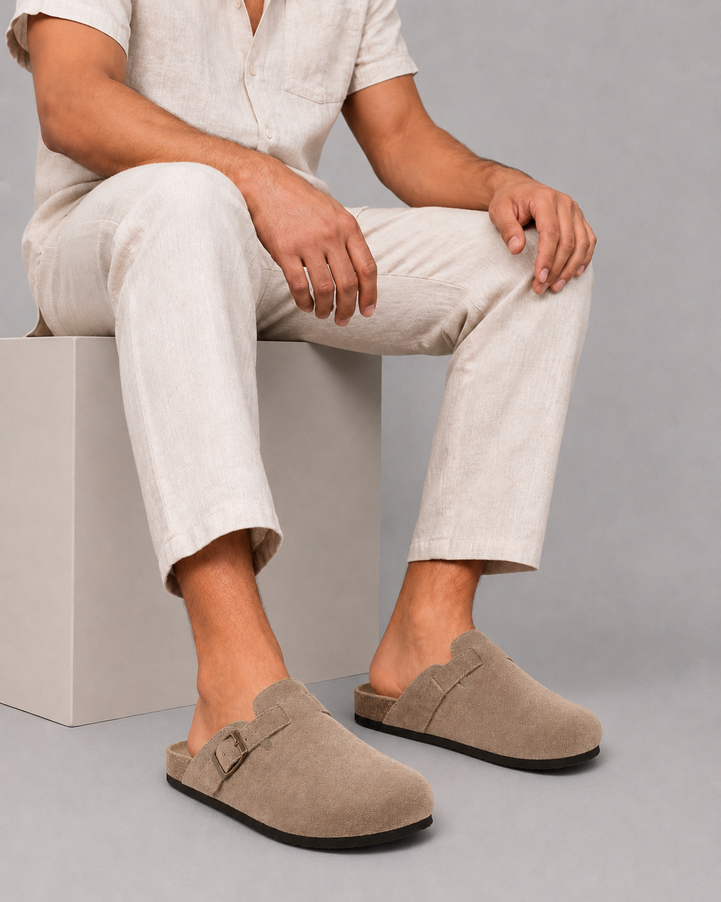 Clogs in Camoscio ANFINITE