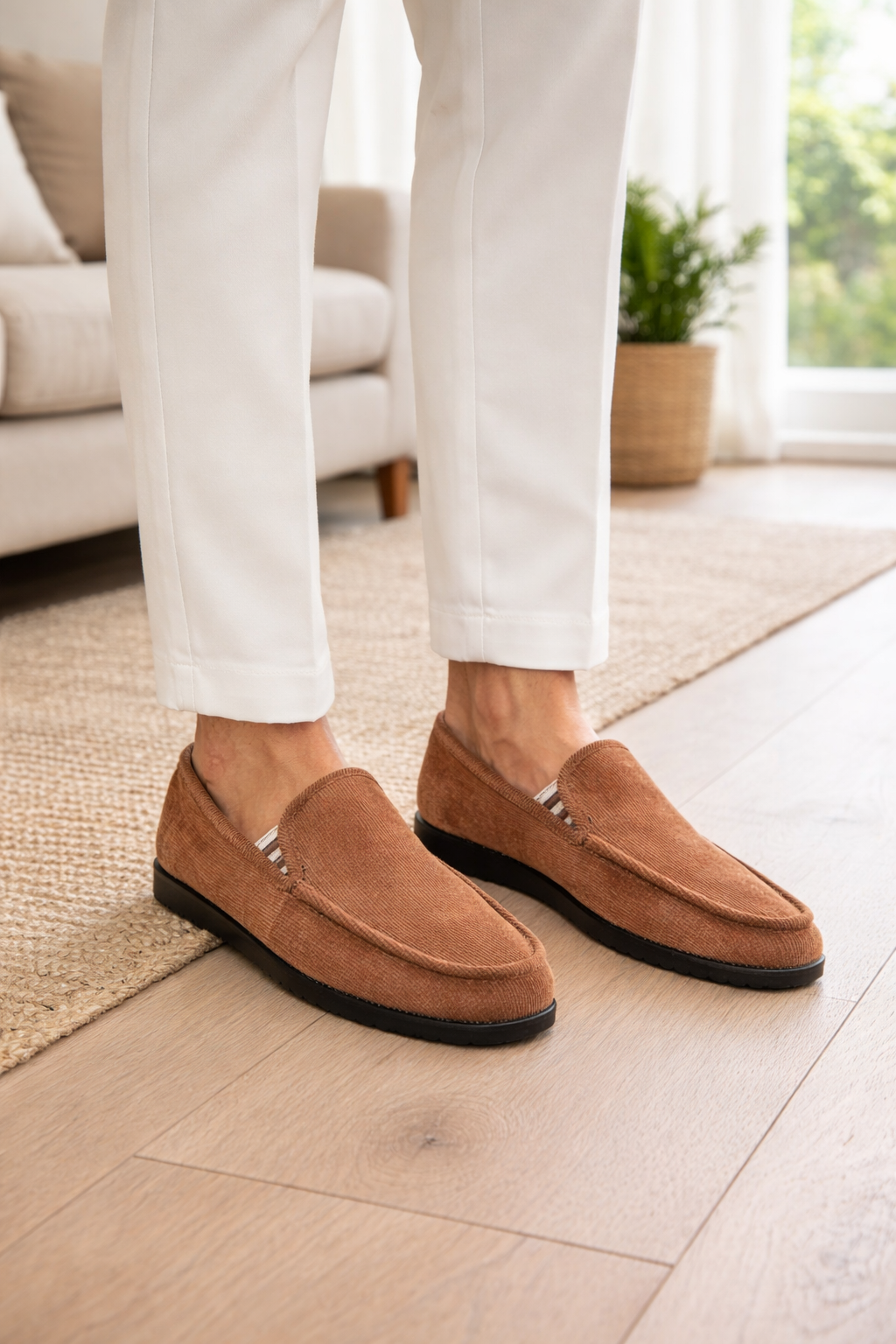 Mocassini Slip-On in Maglia ANFINITE da Uomo