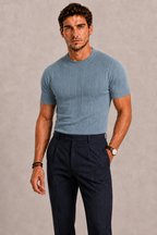Polo homme en maille ANFINITE